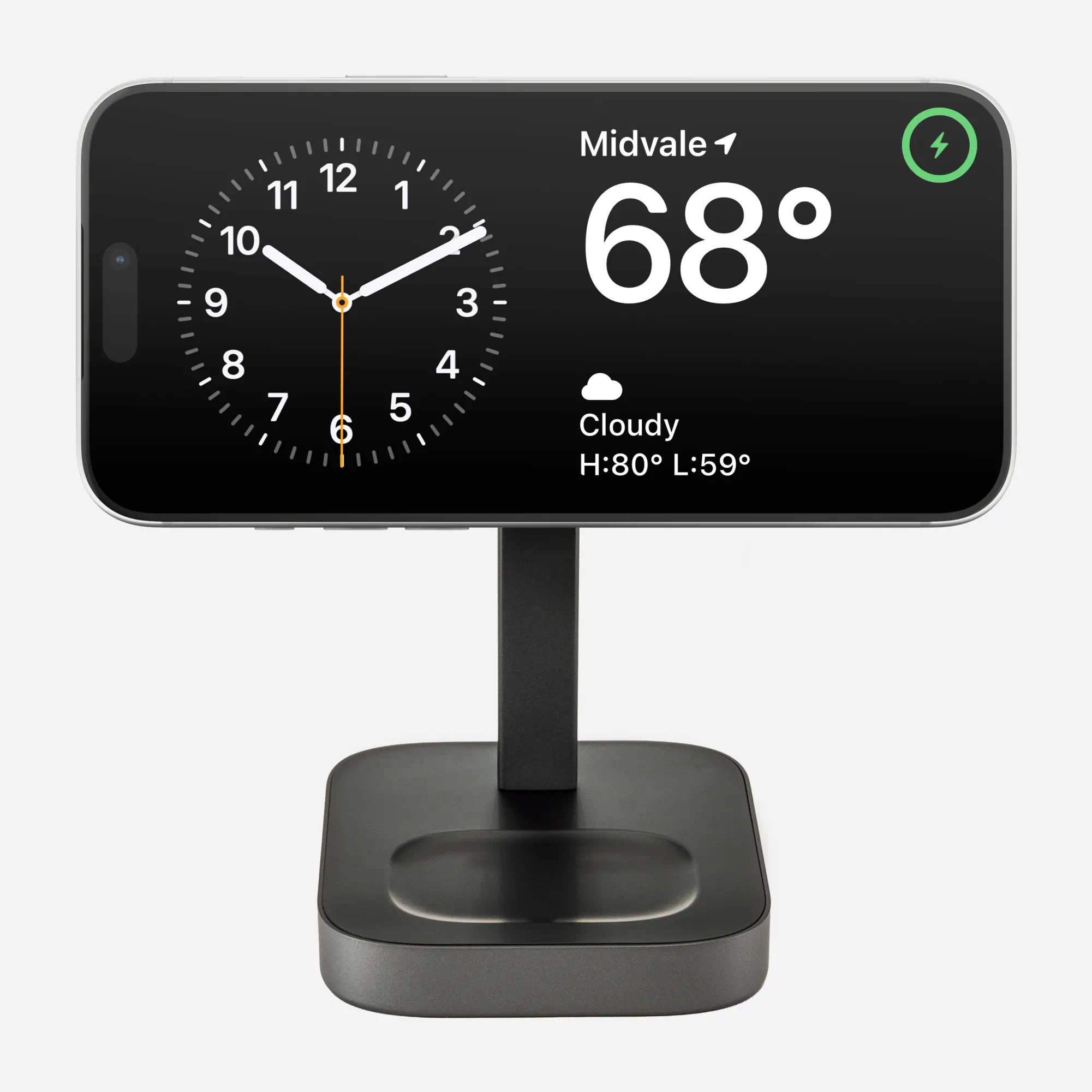 3-in-1 Wireless Charge Stand - Black - Image 5