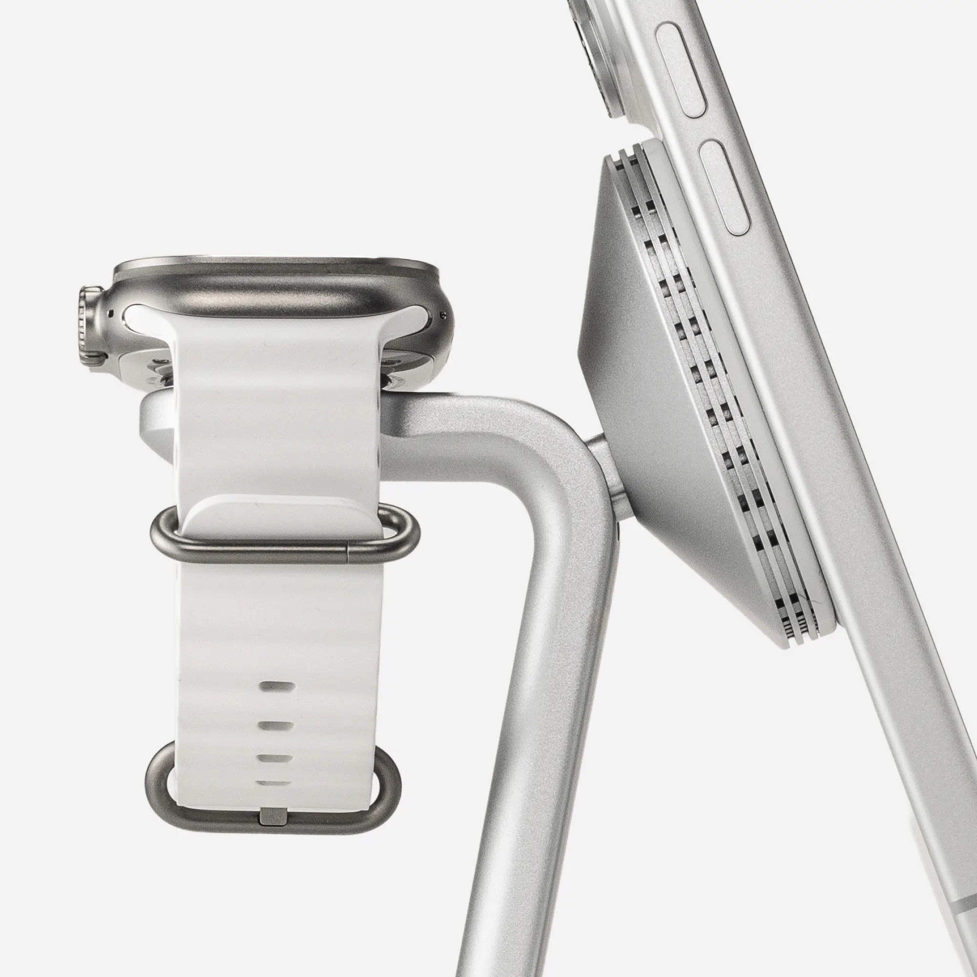 3-in-1 Wireless Charge Stand - White - Image 8