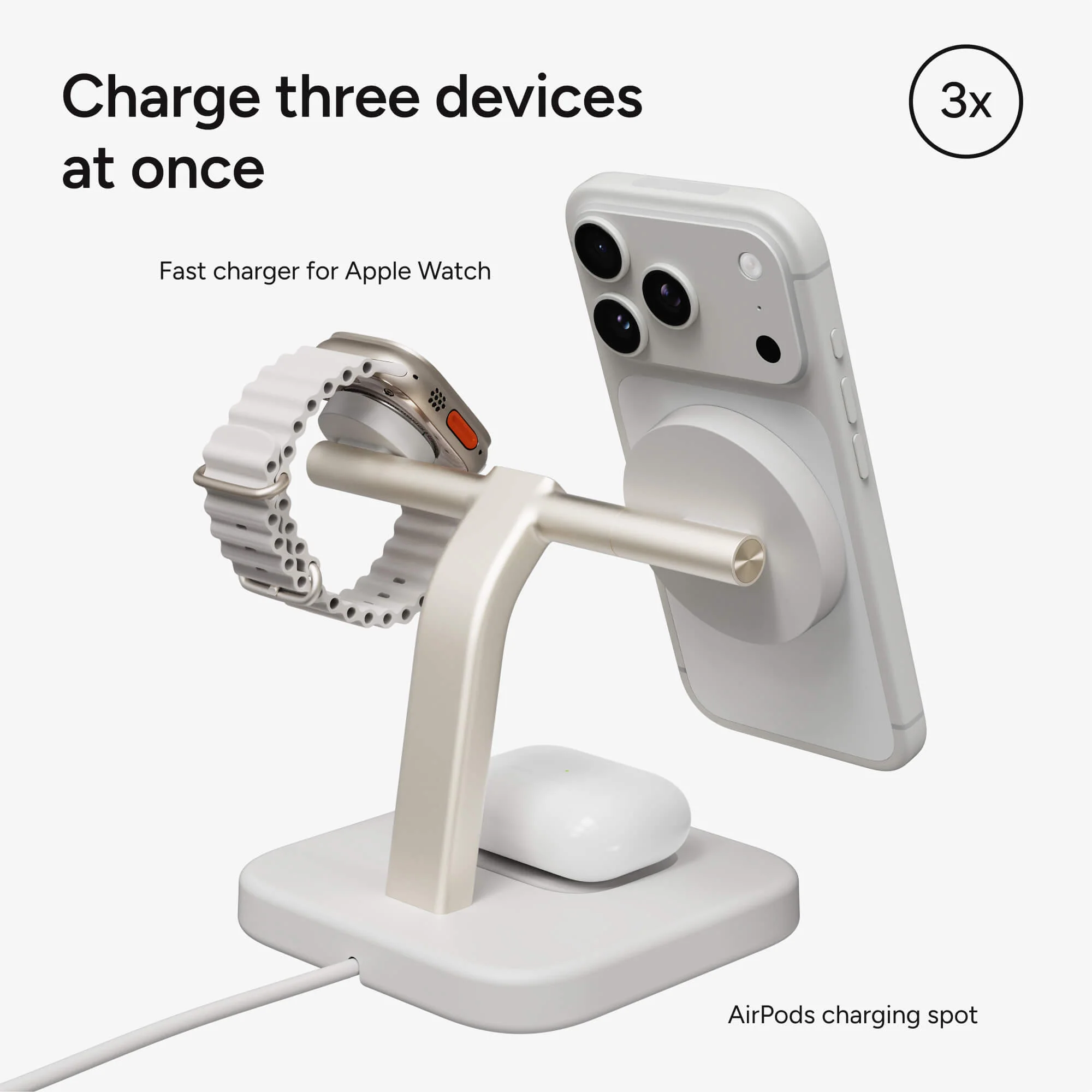 3-in-1 Wireless Charging Stand - Image 4