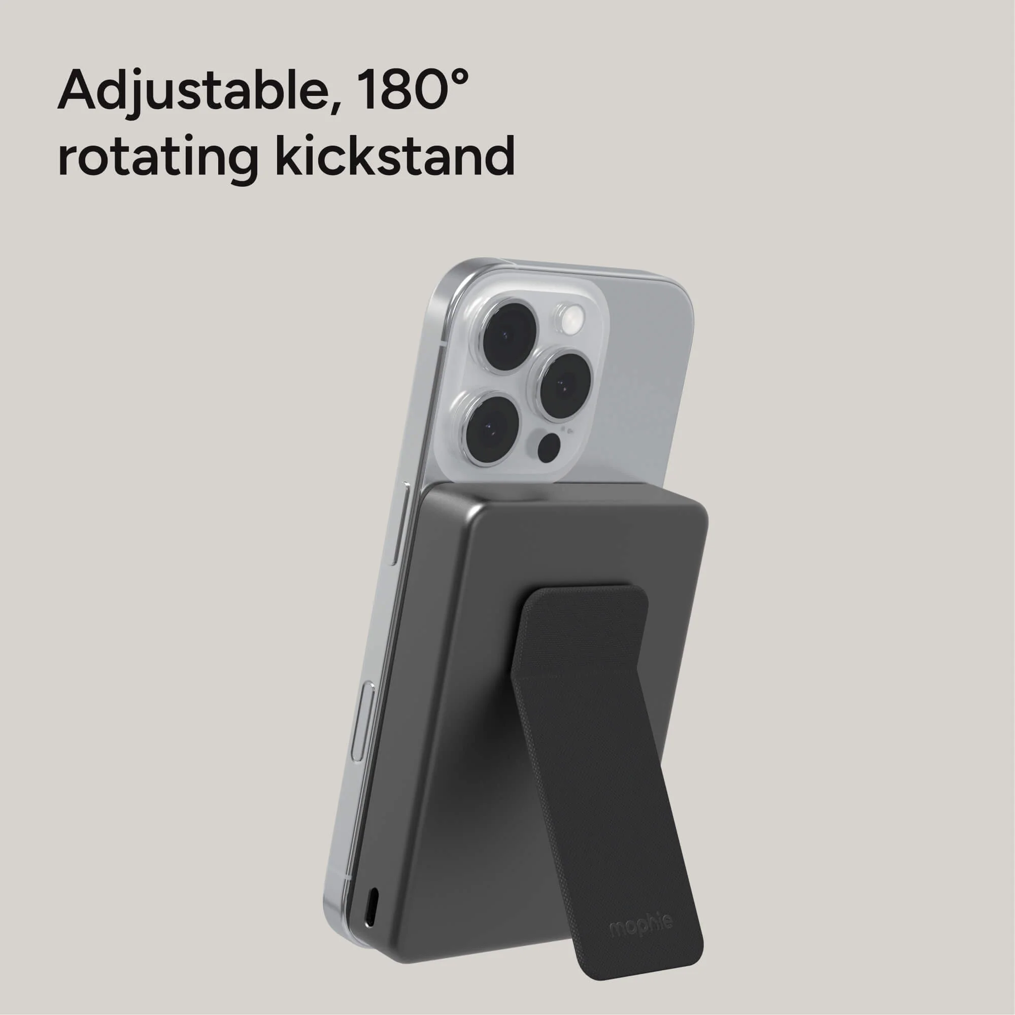 Slim Wireless 10K Powerstation - Power Bank with Stand - Image 5
