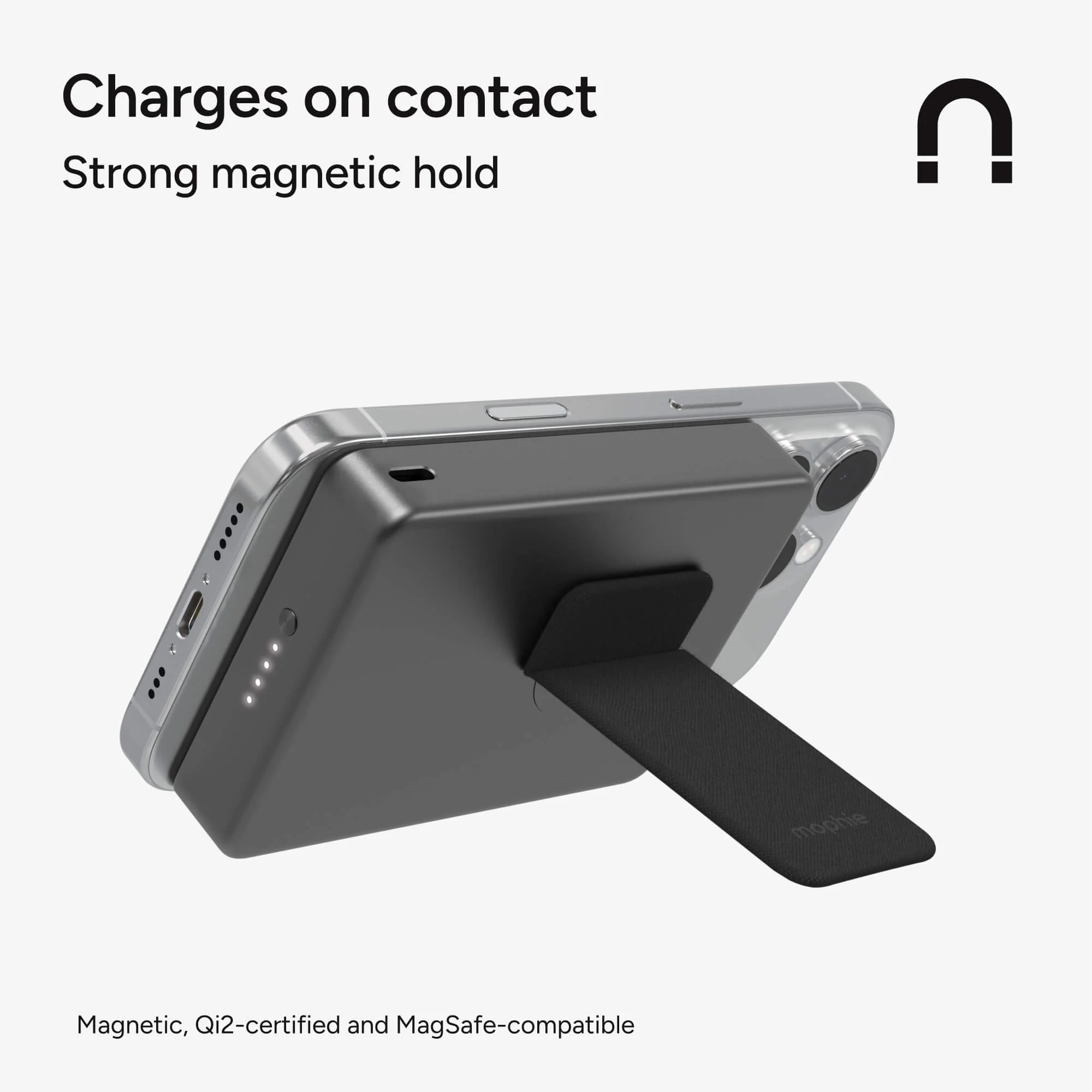 Slim Wireless 10K Powerstation - Power Bank with Stand - Image 7
