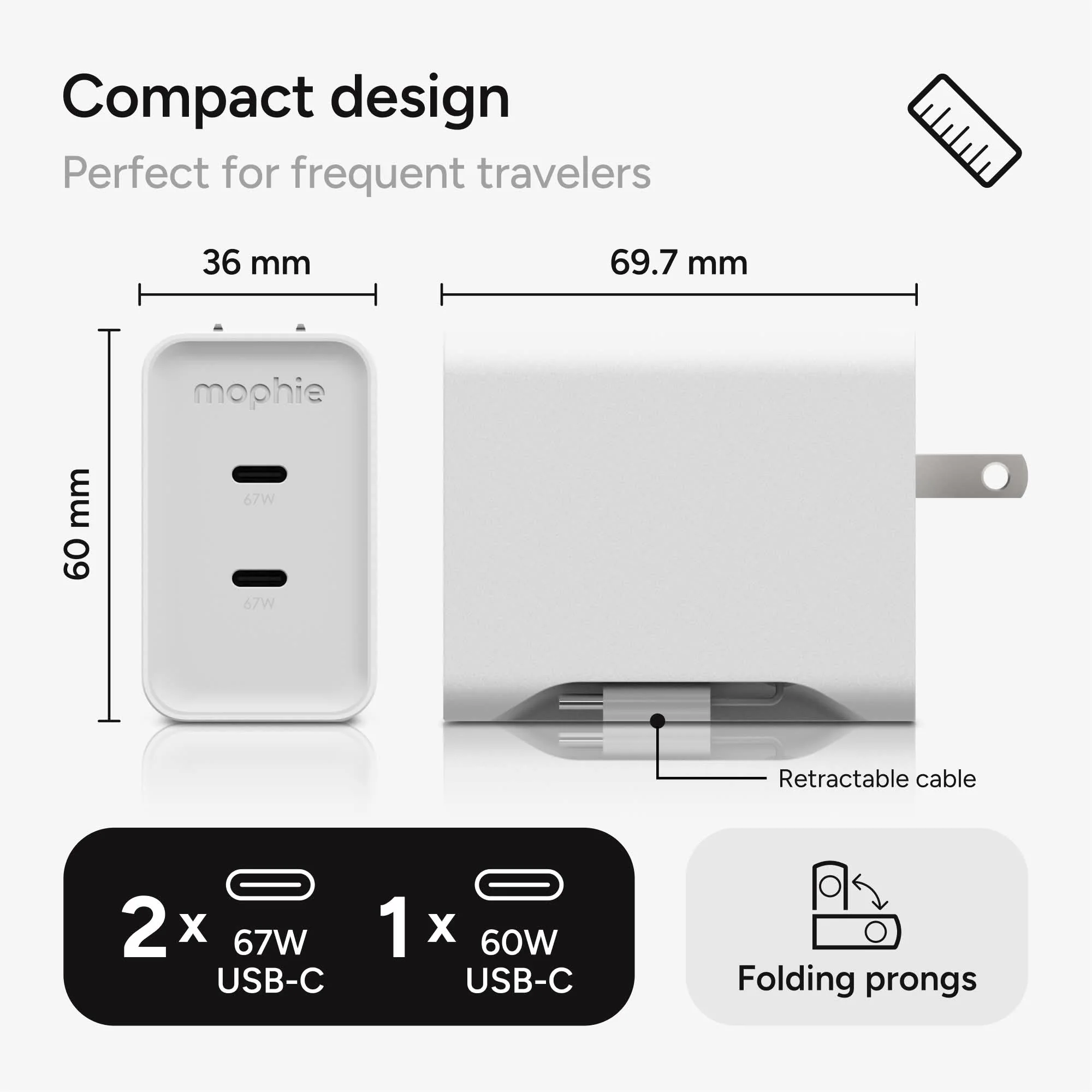 Speedport 67W Wall Charger - Image 4
